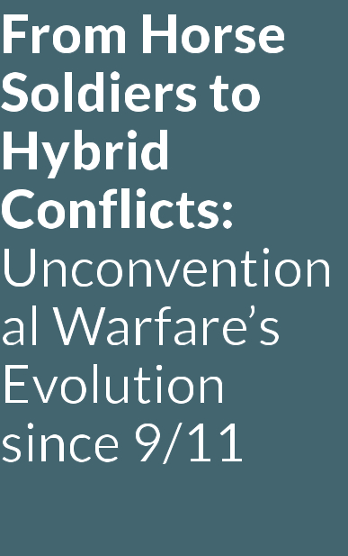 From Horse Soldiers to Hybrid Conflicts: Unconventional Warfare’s Evolution since 9/11